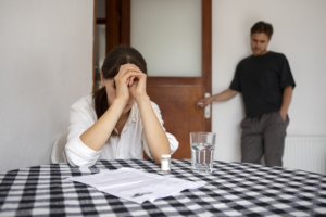 contratar abogado de divorcio en Valencia - pareja sufrimiento